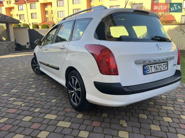 Білий Пежо 308, об'ємом двигуна 1.56 л та пробігом 321 тис. км за 4000 $, фото 27 на Automoto.ua
