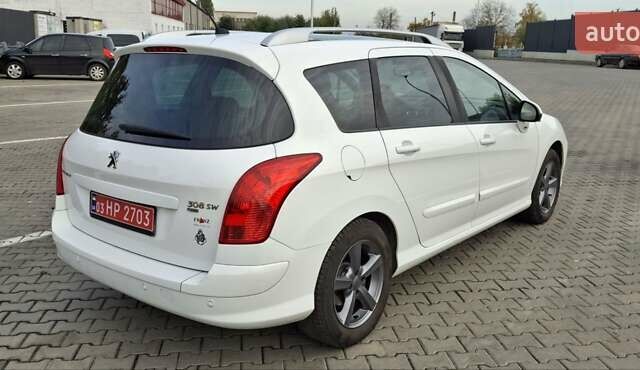 Білий Пежо 308, об'ємом двигуна 1.6 л та пробігом 246 тис. км за 6800 $, фото 20 на Automoto.ua