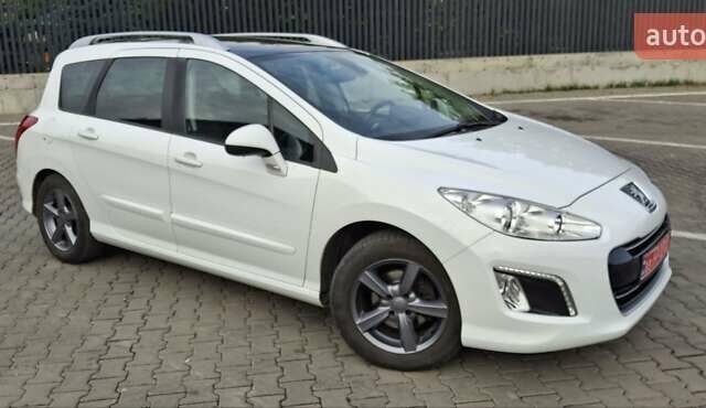 Білий Пежо 308, об'ємом двигуна 1.6 л та пробігом 246 тис. км за 6800 $, фото 2 на Automoto.ua
