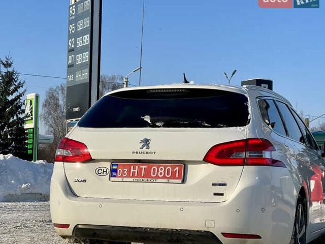 Білий Пежо 308, об'ємом двигуна 2 л та пробігом 234 тис. км за 11750 $, фото 33 на Automoto.ua