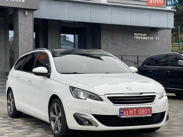 Белый Пежо 308, объемом двигателя 2 л и пробегом 234 тыс. км за 11750 $, фото 27 на Automoto.ua