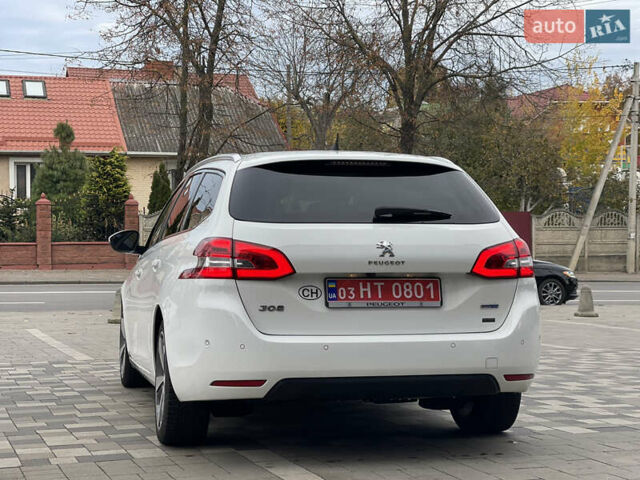 Білий Пежо 308, об'ємом двигуна 2 л та пробігом 234 тис. км за 11750 $, фото 12 на Automoto.ua