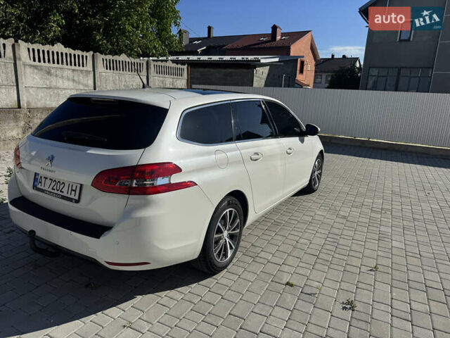Белый Пежо 308, объемом двигателя 1.56 л и пробегом 230 тыс. км за 10600 $, фото 10 на Automoto.ua