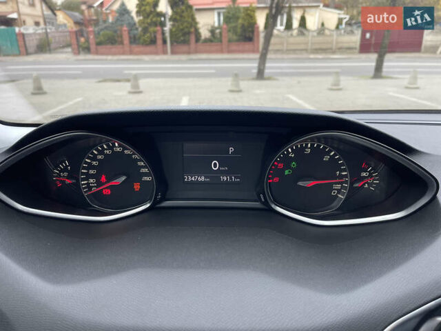 Білий Пежо 308, об'ємом двигуна 2 л та пробігом 234 тис. км за 11750 $, фото 81 на Automoto.ua