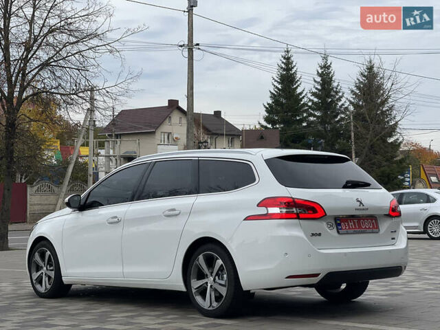 Белый Пежо 308, объемом двигателя 2 л и пробегом 234 тыс. км за 11650 $, фото 11 на Automoto.ua