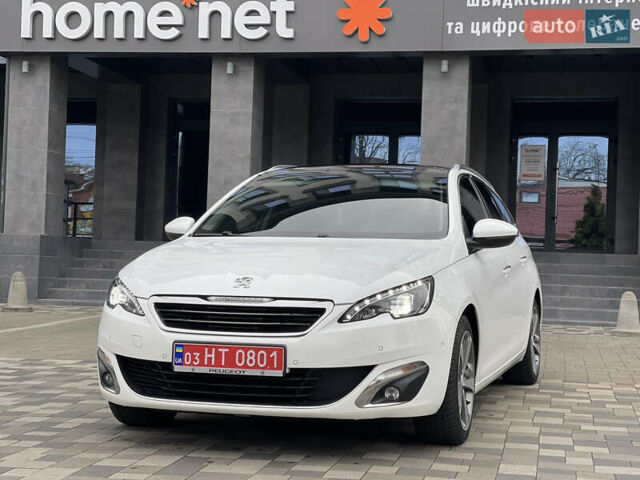 Белый Пежо 308, объемом двигателя 2 л и пробегом 234 тыс. км за 11750 $, фото 4 на Automoto.ua