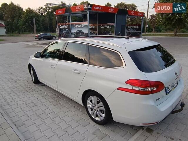 Білий Пежо 308, об'ємом двигуна 1.56 л та пробігом 262 тис. км за 9100 $, фото 11 на Automoto.ua