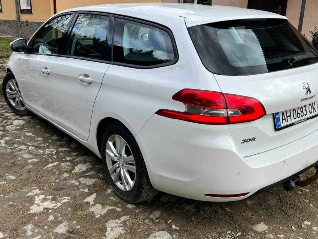 Белый Пежо 308, объемом двигателя 1.6 л и пробегом 273 тыс. км за 8800 $, фото 5 на Automoto.ua