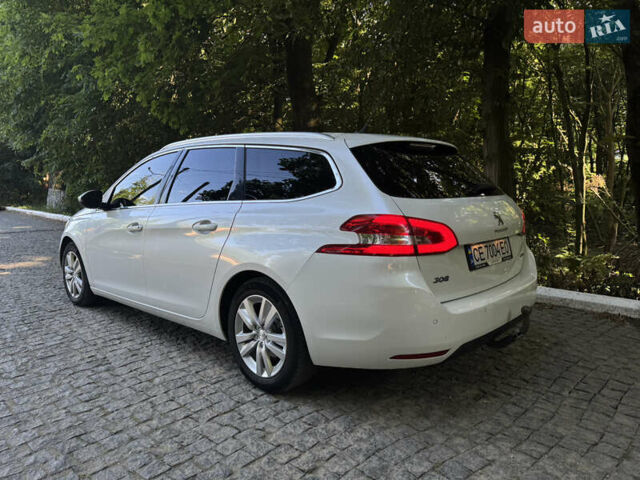 Белый Пежо 308, объемом двигателя 1.56 л и пробегом 172 тыс. км за 10550 $, фото 6 на Automoto.ua