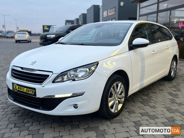 Белый Пежо 308, объемом двигателя 1.6 л и пробегом 347 тыс. км за 11790 $, фото 1 на Automoto.ua