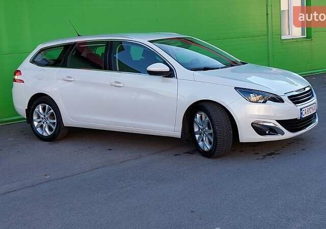 Белый Пежо 308, объемом двигателя 1.56 л и пробегом 209 тыс. км за 12000 $, фото 6 на Automoto.ua