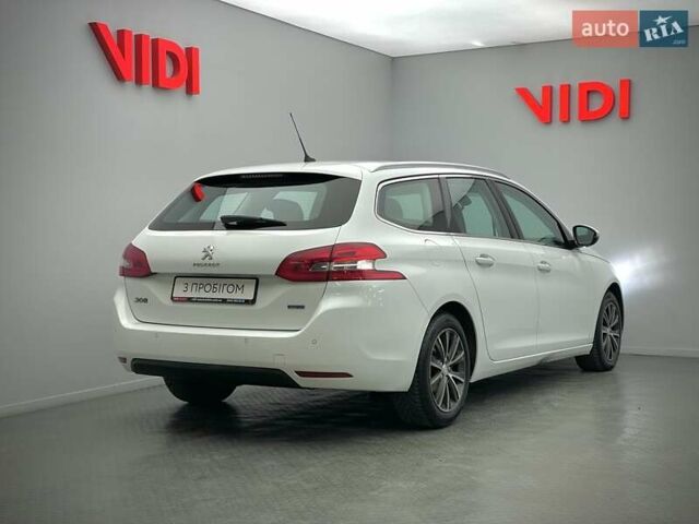 Білий Пежо 308, об'ємом двигуна 1.6 л та пробігом 258 тис. км за 9922 $, фото 1 на Automoto.ua