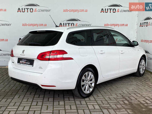 Белый Пежо 308, объемом двигателя 1.5 л и пробегом 162 тыс. км за 13650 $, фото 2 на Automoto.ua