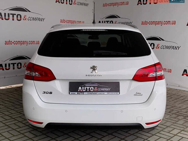Белый Пежо 308, объемом двигателя 1.5 л и пробегом 162 тыс. км за 13650 $, фото 3 на Automoto.ua