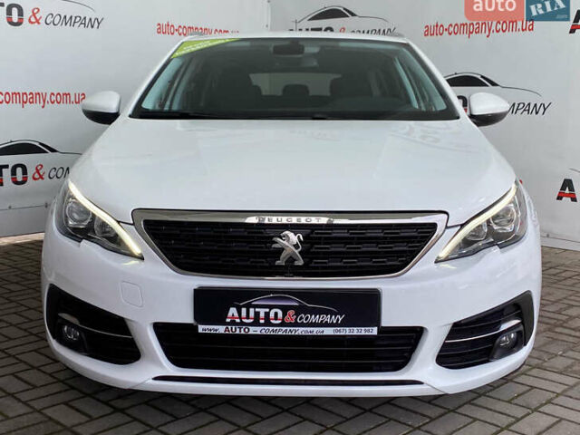 Белый Пежо 308, объемом двигателя 1.5 л и пробегом 162 тыс. км за 13650 $, фото 1 на Automoto.ua