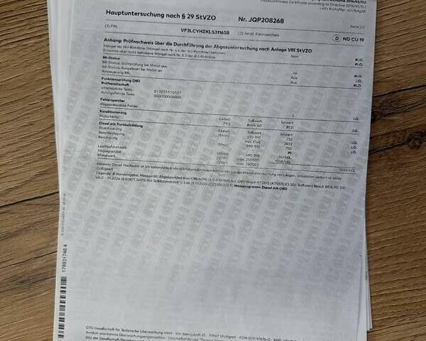 Белый Пежо 308, объемом двигателя 1.5 л и пробегом 192 тыс. км за 16500 $, фото 71 на Automoto.ua