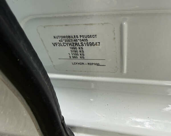 Білий Пежо 308, об'ємом двигуна 1.5 л та пробігом 171 тис. км за 14200 $, фото 60 на Automoto.ua