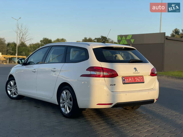 Белый Пежо 308, объемом двигателя 1.5 л и пробегом 197 тыс. км за 12950 $, фото 8 на Automoto.ua