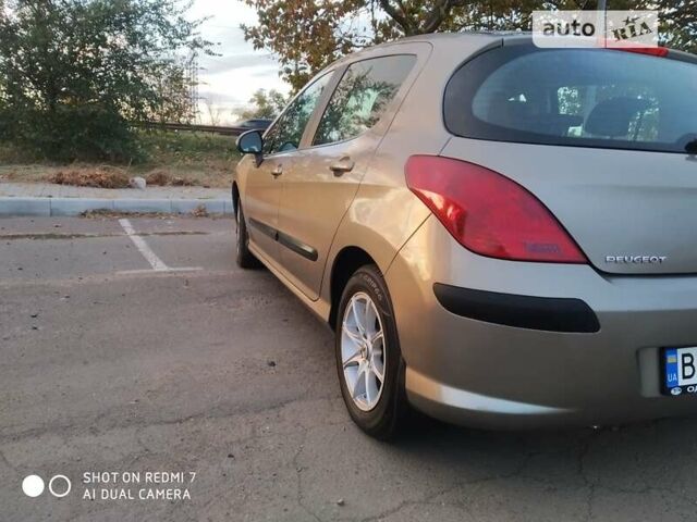 Бежевый Пежо 308, объемом двигателя 1.6 л и пробегом 222 тыс. км за 6400 $, фото 1 на Automoto.ua
