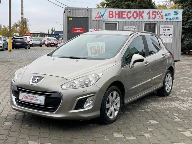 Бежевый Пежо 308, объемом двигателя 1.6 л и пробегом 160 тыс. км за 6650 $, фото 2 на Automoto.ua