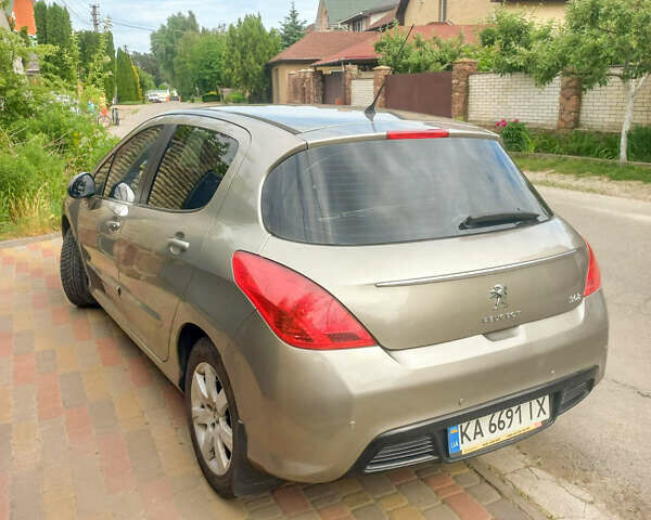 Бежевый Пежо 308, объемом двигателя 1.6 л и пробегом 127 тыс. км за 6700 $, фото 6 на Automoto.ua