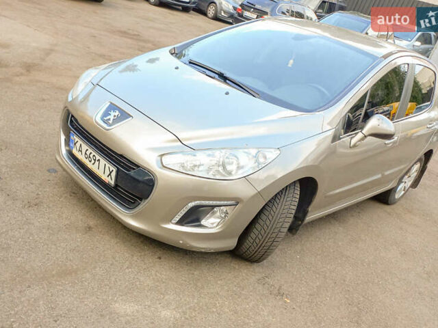 Бежевый Пежо 308, объемом двигателя 1.6 л и пробегом 127 тыс. км за 6700 $, фото 3 на Automoto.ua