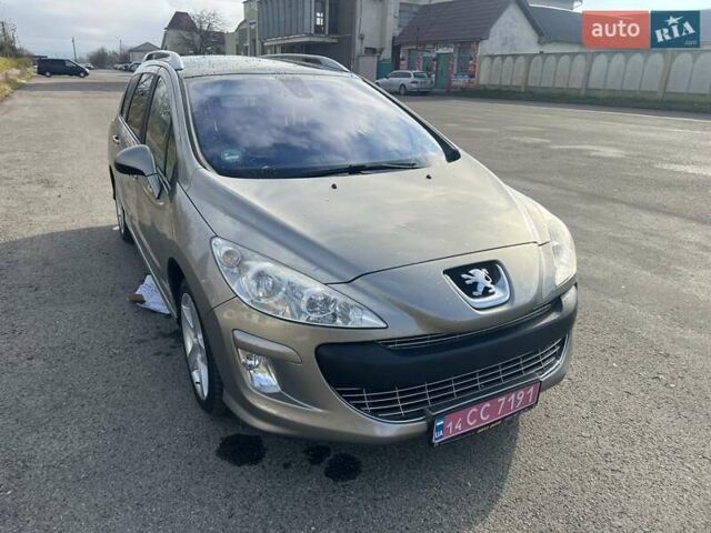 Бежевый Пежо 308, объемом двигателя 1.6 л и пробегом 159 тыс. км за 6850 $, фото 1 на Automoto.ua