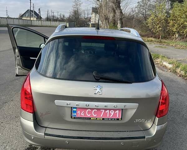Бежевый Пежо 308, объемом двигателя 1.6 л и пробегом 159 тыс. км за 6850 $, фото 7 на Automoto.ua