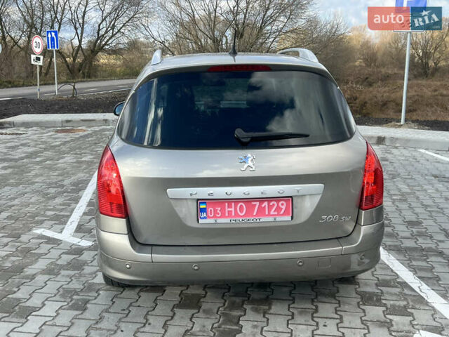 Бежевий Пежо 308, об'ємом двигуна 1.6 л та пробігом 213 тис. км за 6450 $, фото 5 на Automoto.ua