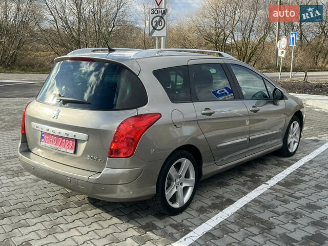 Бежевий Пежо 308, об'ємом двигуна 1.6 л та пробігом 213 тис. км за 6450 $, фото 7 на Automoto.ua