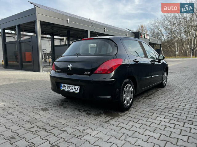 Черный Пежо 308, объемом двигателя 1.6 л и пробегом 260 тыс. км за 4600 $, фото 8 на Automoto.ua