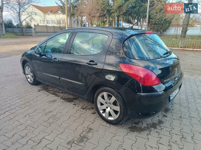 Черный Пежо 308, объемом двигателя 1.6 л и пробегом 240 тыс. км за 6200 $, фото 7 на Automoto.ua