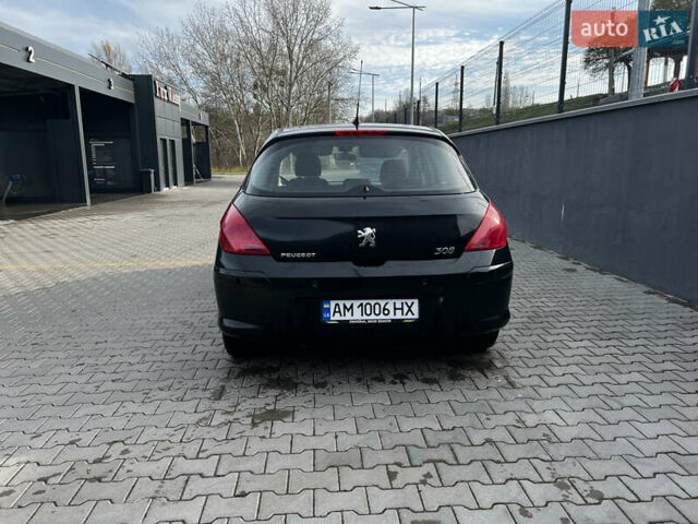 Черный Пежо 308, объемом двигателя 1.6 л и пробегом 260 тыс. км за 4600 $, фото 7 на Automoto.ua