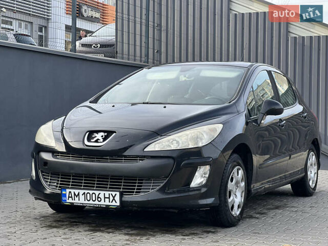 Черный Пежо 308, объемом двигателя 1.6 л и пробегом 260 тыс. км за 4600 $, фото 3 на Automoto.ua