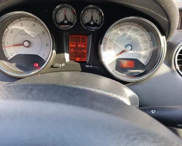 Черный Пежо 308, объемом двигателя 1.6 л и пробегом 185 тыс. км за 4900 $, фото 20 на Automoto.ua