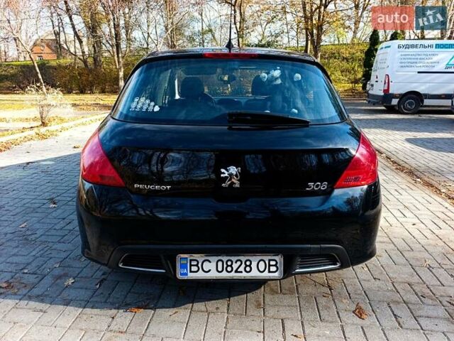 Черный Пежо 308, объемом двигателя 1.6 л и пробегом 185 тыс. км за 4900 $, фото 12 на Automoto.ua