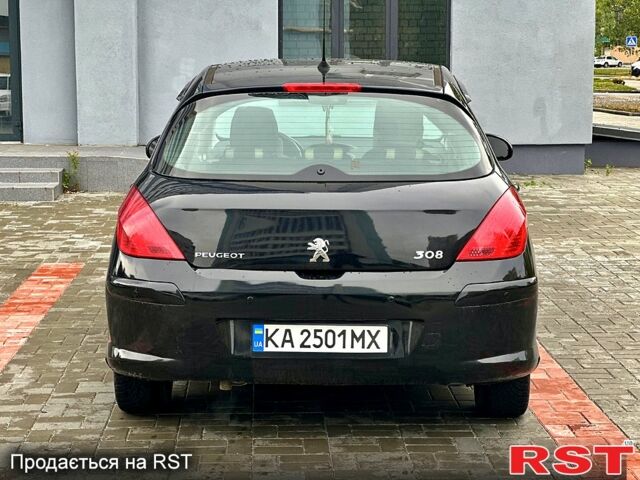 Черный Пежо 308, объемом двигателя 1.6 л и пробегом 226 тыс. км за 5500 $, фото 1 на Automoto.ua