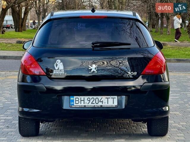 Черный Пежо 308, объемом двигателя 1.6 л и пробегом 166 тыс. км за 5400 $, фото 6 на Automoto.ua