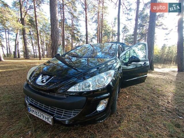 Черный Пежо 308, объемом двигателя 1.6 л и пробегом 335 тыс. км за 4900 $, фото 16 на Automoto.ua