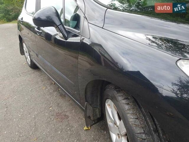 Черный Пежо 308, объемом двигателя 1.6 л и пробегом 217 тыс. км за 5550 $, фото 14 на Automoto.ua