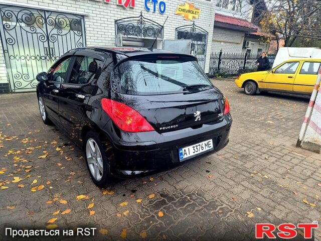 Чорний Пежо 308, об'ємом двигуна 1.6 л та пробігом 270 тис. км за 4900 $, фото 5 на Automoto.ua