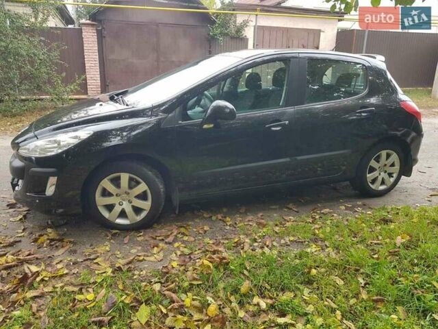 Черный Пежо 308, объемом двигателя 1.6 л и пробегом 217 тыс. км за 5550 $, фото 5 на Automoto.ua