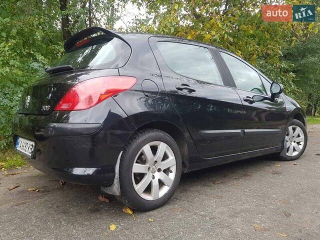 Черный Пежо 308, объемом двигателя 1.6 л и пробегом 217 тыс. км за 5550 $, фото 23 на Automoto.ua