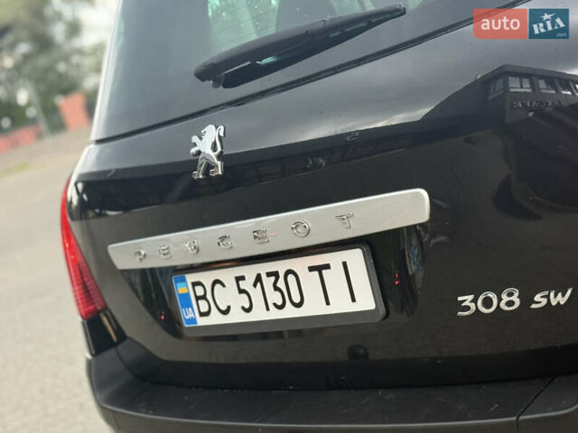 Черный Пежо 308, объемом двигателя 1.6 л и пробегом 240 тыс. км за 5050 $, фото 18 на Automoto.ua