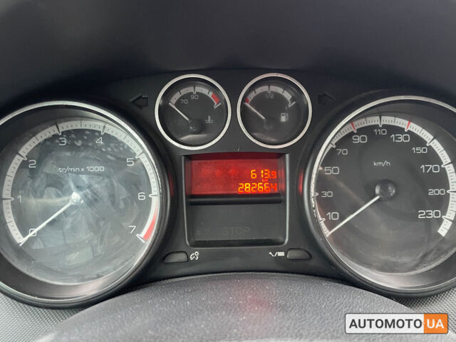 Черный Пежо 308, объемом двигателя 1.6 л и пробегом 282 тыс. км за 4300 $, фото 12 на Automoto.ua