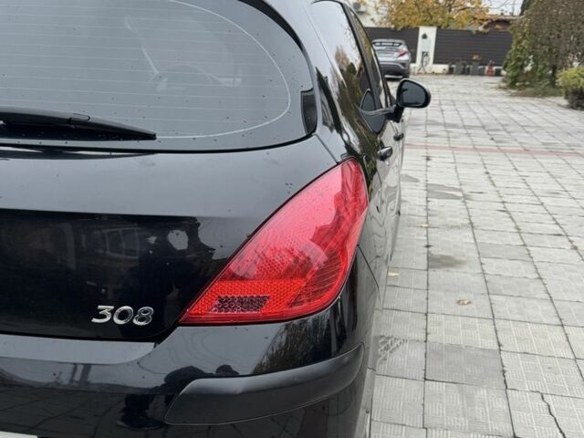 Черный Пежо 308, объемом двигателя 1.6 л и пробегом 157 тыс. км за 5200 $, фото 17 на Automoto.ua