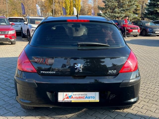 Черный Пежо 308, объемом двигателя 1.6 л и пробегом 199 тыс. км за 6200 $, фото 5 на Automoto.ua