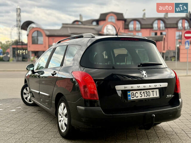 Черный Пежо 308, объемом двигателя 1.6 л и пробегом 240 тыс. км за 5050 $, фото 12 на Automoto.ua