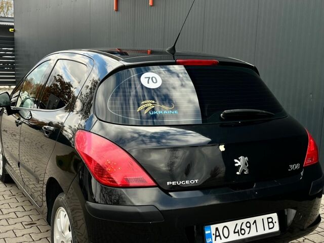 Черный Пежо 308, объемом двигателя 1.6 л и пробегом 183 тыс. км за 5000 $, фото 5 на Automoto.ua