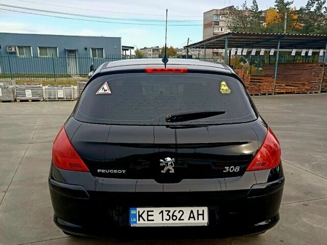 Чорний Пежо 308, об'ємом двигуна 1.6 л та пробігом 216 тис. км за 6000 $, фото 5 на Automoto.ua